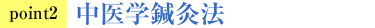 中医学鍼灸法